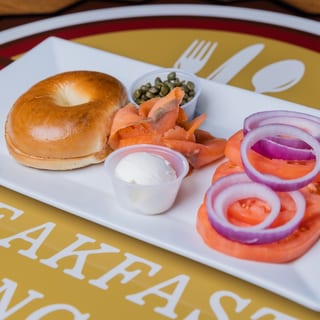 Smoked Salmon and Bagel