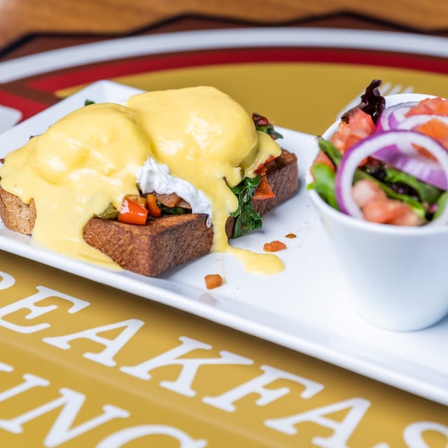 Veggie Benedict.